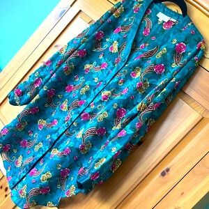 🌟HP🌟VINTAGE Sheer Floral Nightgown